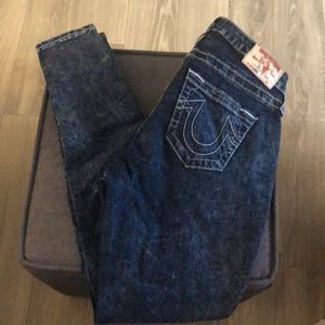 True Religion Acid Wash Jeans